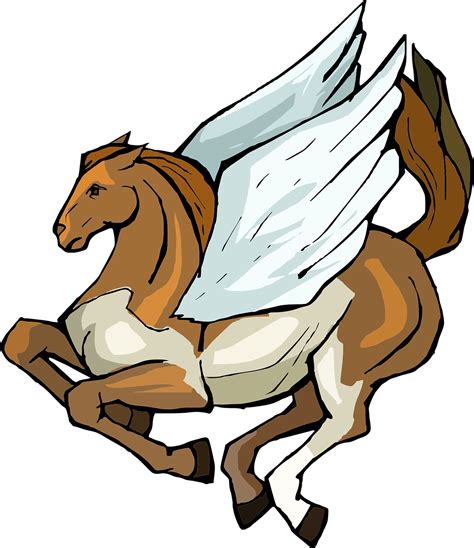 Pegaso Caballo Alas Gráficos Vectoriales Gratis En Pixabay