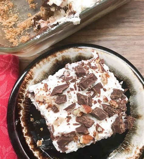 Chocolate Lush Dessert Recipe Back To My Southern Roots