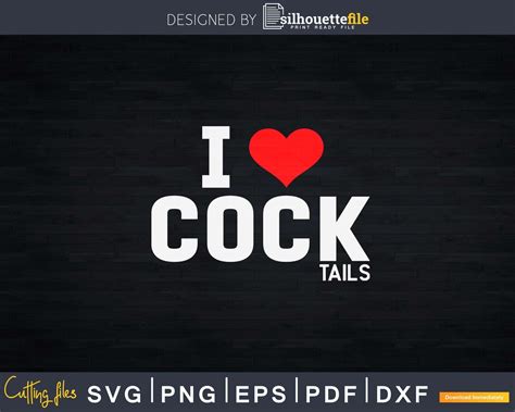 funny i love cocktails drinking pun png dxf svg files for cricut silhouettefile