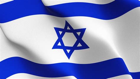 Whenever i feel like the world is a lost cause, i play this video and know that there is still wave your flag. Seamless Loop Of Israel Flag Waving In The Wind With ...