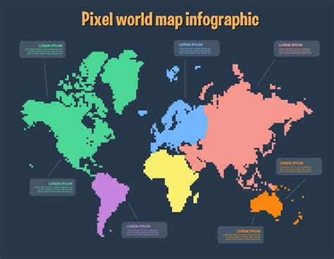 Premium Vector Vector World Map Illustration And Infographics Design