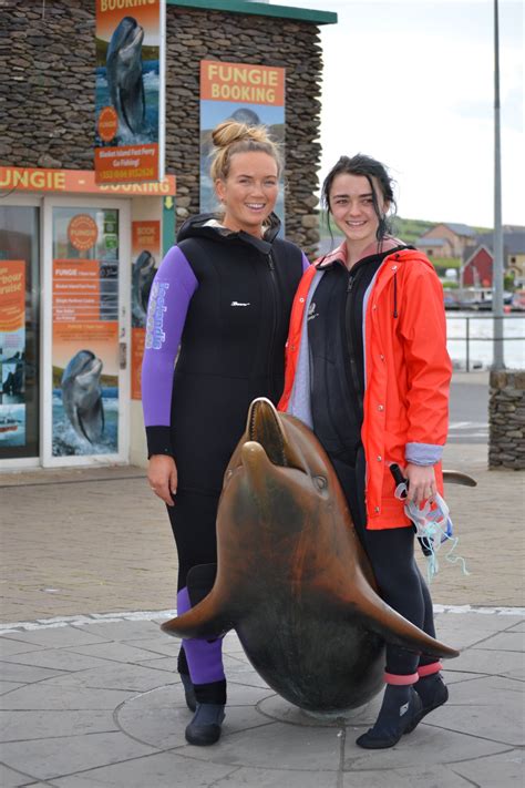 Dingle Sea Safari Anddolphin Tours On Twitter Shots Of Maisie Williams