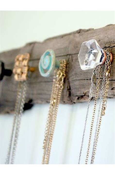 13 Cutest Ways To Organize Your Jewelry Diy Necklace Holder Rustic