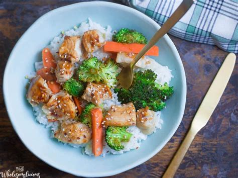 Drizzle with honey, and sprinkle with sesame seeds; Sheet Pan Honey Garlic Sesame Chicken and Broccoli ...