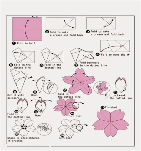 Step By Step Instructions For Easy Origami Flower Batmanseven