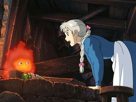 Download Howl And Sophie Living Life S Magical Journey In Howl S Moving Castle Wallpapers Com