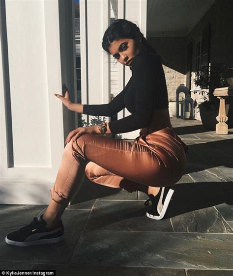 Kylie Jenner Shows Off More Than Just New Style Of Puma Sneakers On