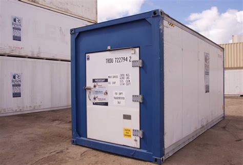 20 Refrigerated Container Special Door Rava Group Container Services