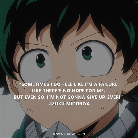 Shut Dem All Top 7 Anime Quotes Anime Quotes Inspirational Hero