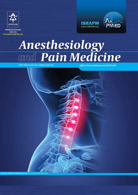 Anesthesiology And Pain Medicine The Official Journal Of Iranian
