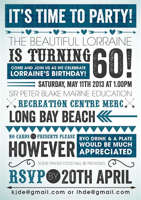 Maybe you would like to learn more about one of these? FREE Printable 60th Birthday Invitations For Mom | FREE ...