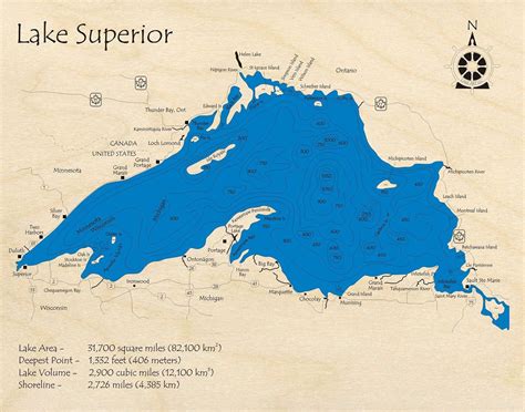 Map Of Lake Superior Campus Map