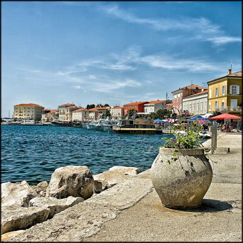 Лучшие пляжи хорватии на карте. Хорватия Пореч Фото