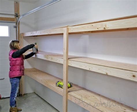 How To Build Garage Shelving Easy Cheap And Fast Diy Garage