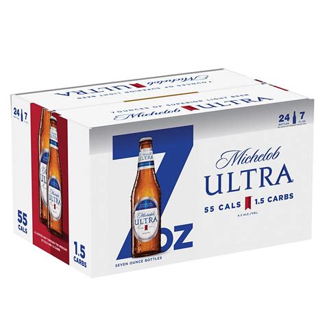 Michelob Ultra Beer 7 Oz Bottles Shop Beer And Wine At H E B
