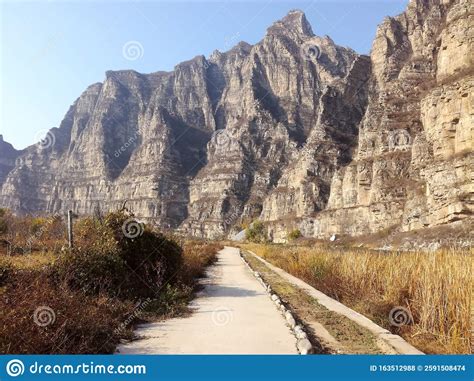 20191115 The Scenery Of Shidu Scenic Spot Beijing China Stock Photo