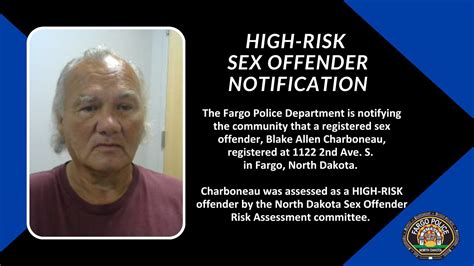 Fargo Police Department High Risk Sex Offender Registers In The City Wday Radio