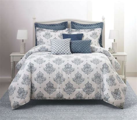 Changing out your master bedroom flooring is an excellent way to spruce up the space, and switching to wooden floors can be a relief for those with allergies. cal king comforter set blue | eBay | Comforter bedding ...