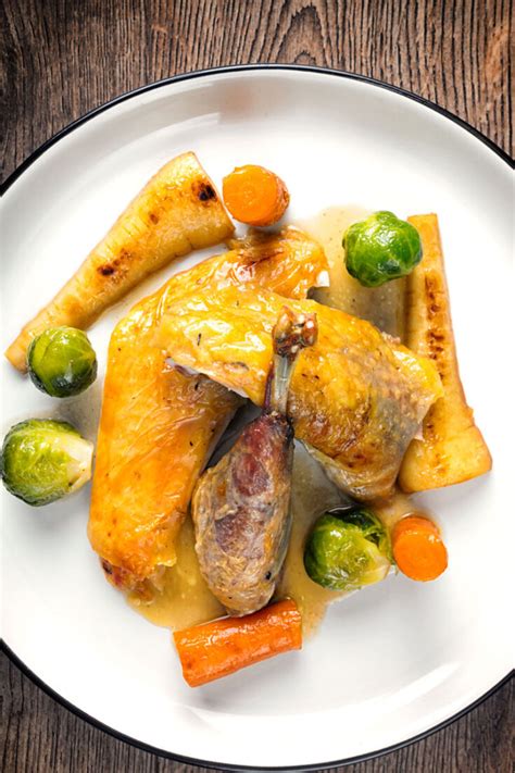 Whole Roast Guinea Fowl Recipe Krumpli