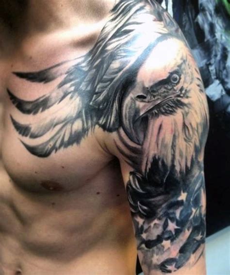 Pin by Trent & Anna Ayers on Inkt | Eagle tattoo, Bald eagle tattoos