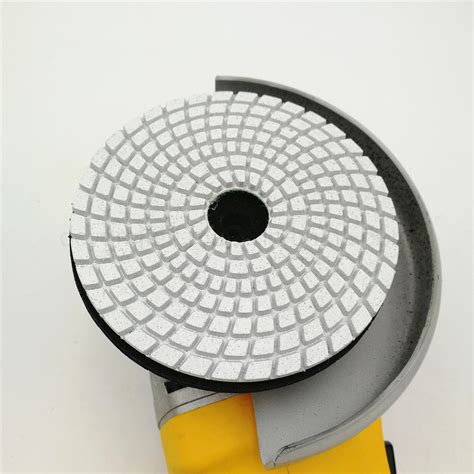 4 Inch 100mm Wet Resin Bond Flexible Marble Floor Grinding Wheel