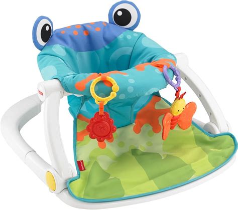 Fisher Price Sit Me Up Floor Seat Frog Best Educational Infant Toys