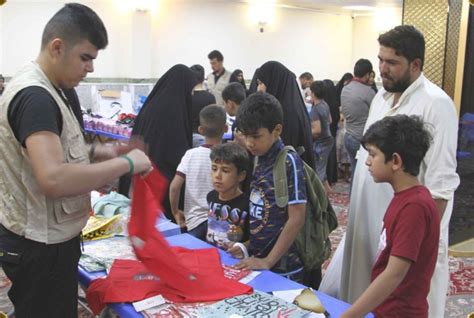 العتبة الحسينية تباشر بتوزيع كسوة العيد لأبناء الشهداء في كربلاء