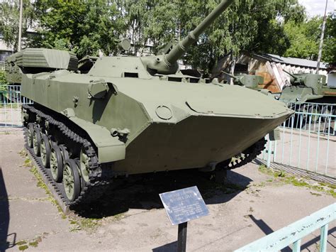 The Bmd 1 Is A Soviet Airborne Amphibious Tracked Infantry Fighting