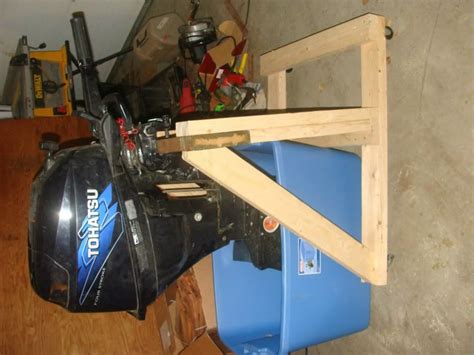 Diy Outboard Motor Stand Pictures And Plans Outboard Motor Stand