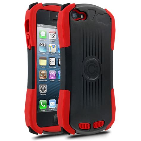 Cellairis Talo Series Red Cell Phone Case For Apple Iphone 5 3499