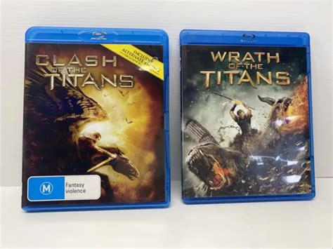 Clash Of The Titans And Wrath Of The Titans Blu Ray Blu Ray 2010 1886 Picclick