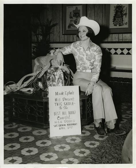 Photograph Of Rodeo Sweetheart 1968 The Portal To Texas History