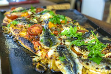 The dinner recipes are also a. Flatbread with Sardines | James Martin Chef