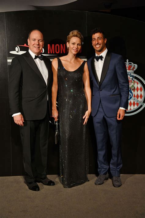 Princess charlene of monaco joins australian f1 driver daniel ricciardo after his red bull team clinched the top spot on the podium at the monaco princess charlene turned up the glamour for her second day at the monaco grand prix in a colourful striped look. Princess Charlene of Monaco - ACM Dinner Gala, F1 Grand ...