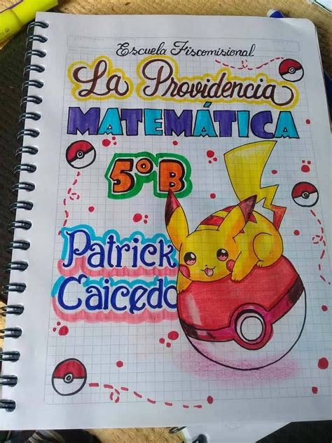 Dibujos Para Portadas De Cuadernos De Matematicas Faciles Reverasite