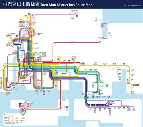 Hong Kong Bus Route Diagram