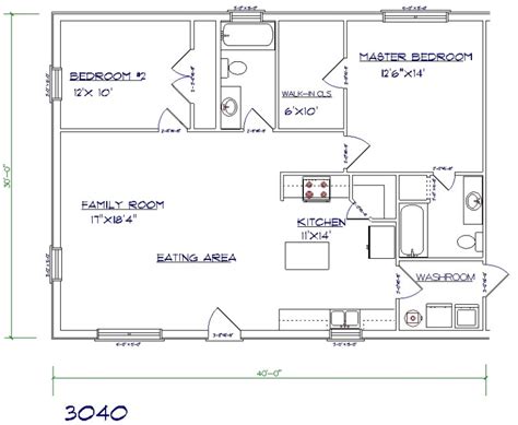 This is a pdf plan available for instant download. 30 Barndominium Floor Plans for Different Purpose