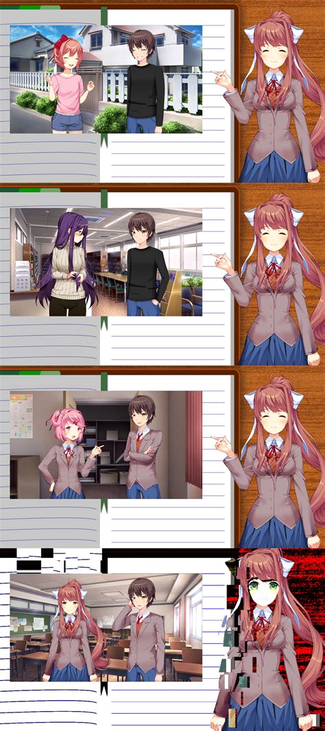 Monika Teaches Doki Shipping Ddlc