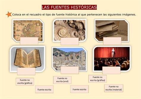 Las Fuentes Históricas Activity Live Worksheets