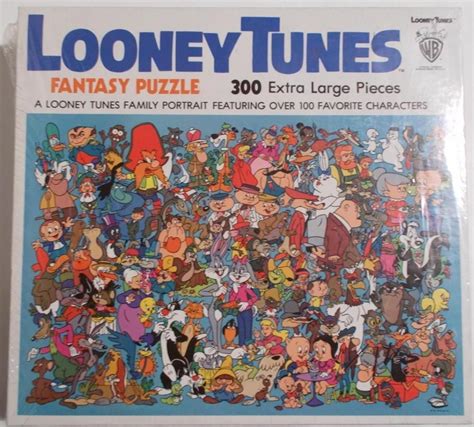 Looney Tunes Fantasy Puzzle 300 Piece Whitman Sealed Nos Vintage 1981