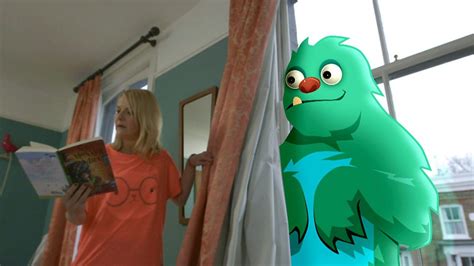 Bbc Two Bringing Books To Life Minis Sarah Hadland Presents Nelly The Monster Sitter Nelly