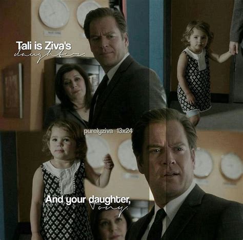 Tony Dinozzo And Ziva Davids Daughter Tali Ncis Ncis Funny Ziva