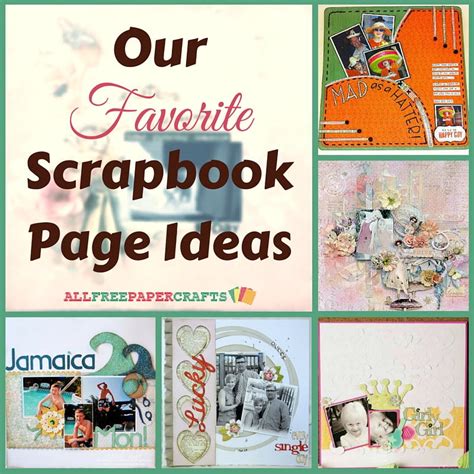 Scrapbooking Layouts 20 Of Our Favorite Scrapbook Page Ideas