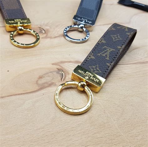 Louis Vuitton Leather Strap Keychain Ideas