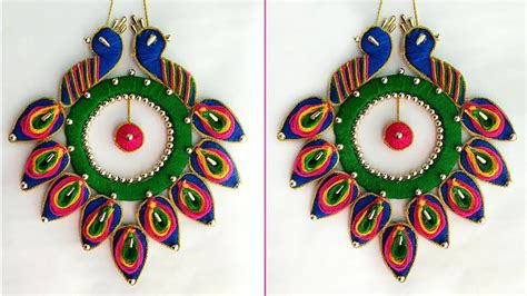 See more ideas about peacock, peacock art, peacock decor. Beautiful Peacock Wall Hanging | Peacock Wall Decor Idea ...
