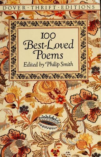 100 Best Loved Poems By Philip Smith Open Library