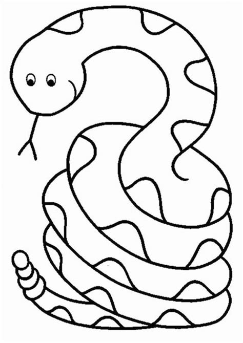 Free And Easy To Print Snake Coloring Pages Tulamama