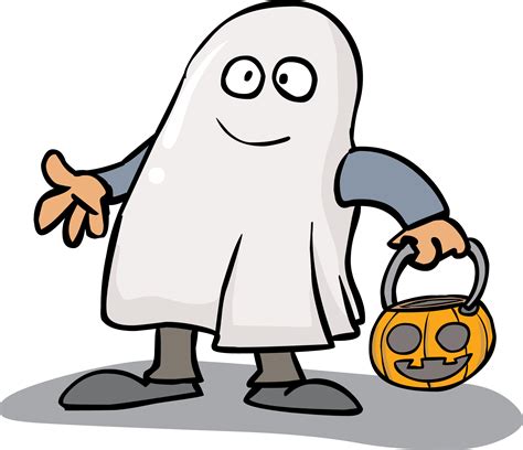 Cute Halloween Ghost Clipart Free Download On Clipartmag