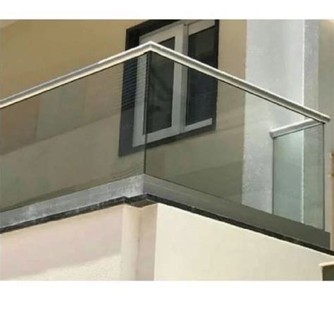 Aluminium Glass Balcony Railing For Home Sizediameter 2 Inches At