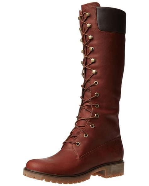 Timberland Premium 14 Inch 3752r In Brown Lyst